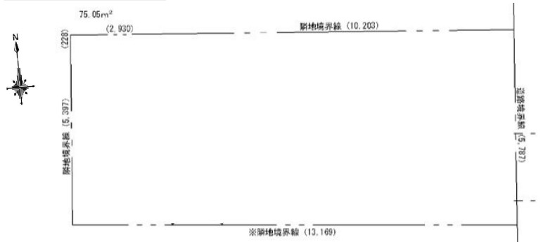 売地　荒川区東日暮里2丁目